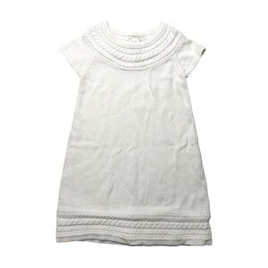 🔥 5 for $30 🔥 Old Navy Girls Cable Knit Sweater Dress in Cream | Size 3T